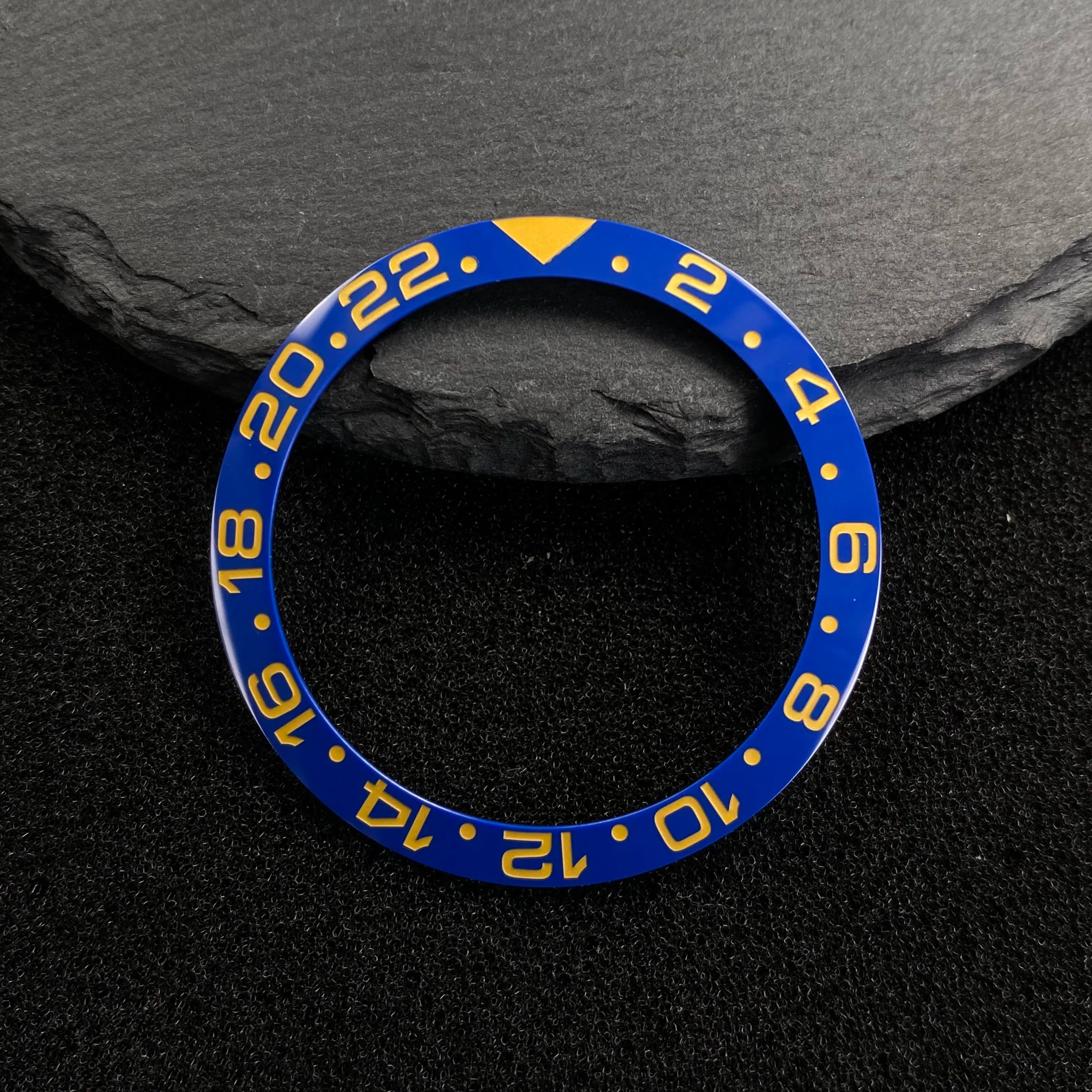 Submariner Bezel NH35 38mm bezel insert red Hands Watch Hands Blue Green Luminous Red Green Blue Hands For NH35/36/4R/7S Movement Watches Parts