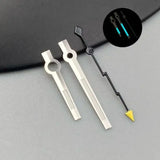 28.5mm NH35 Dial Roman numerals White Vintage No logo Single calendar Fit NH35 NH36 Movement Watch Dial Accessories