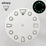 151 type of dials Submariner 28.5mm dial with calendar window suitable for NH35 movement luminous dial can support DIY dial customization name/logo
