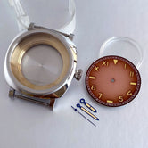 42mm Radiomir Mod Watch Case set 20ATM Sapphire Glass 35mm California dial Luminous NH35 NH36 ETA2824 Miyota8215 Movement Watch Parts