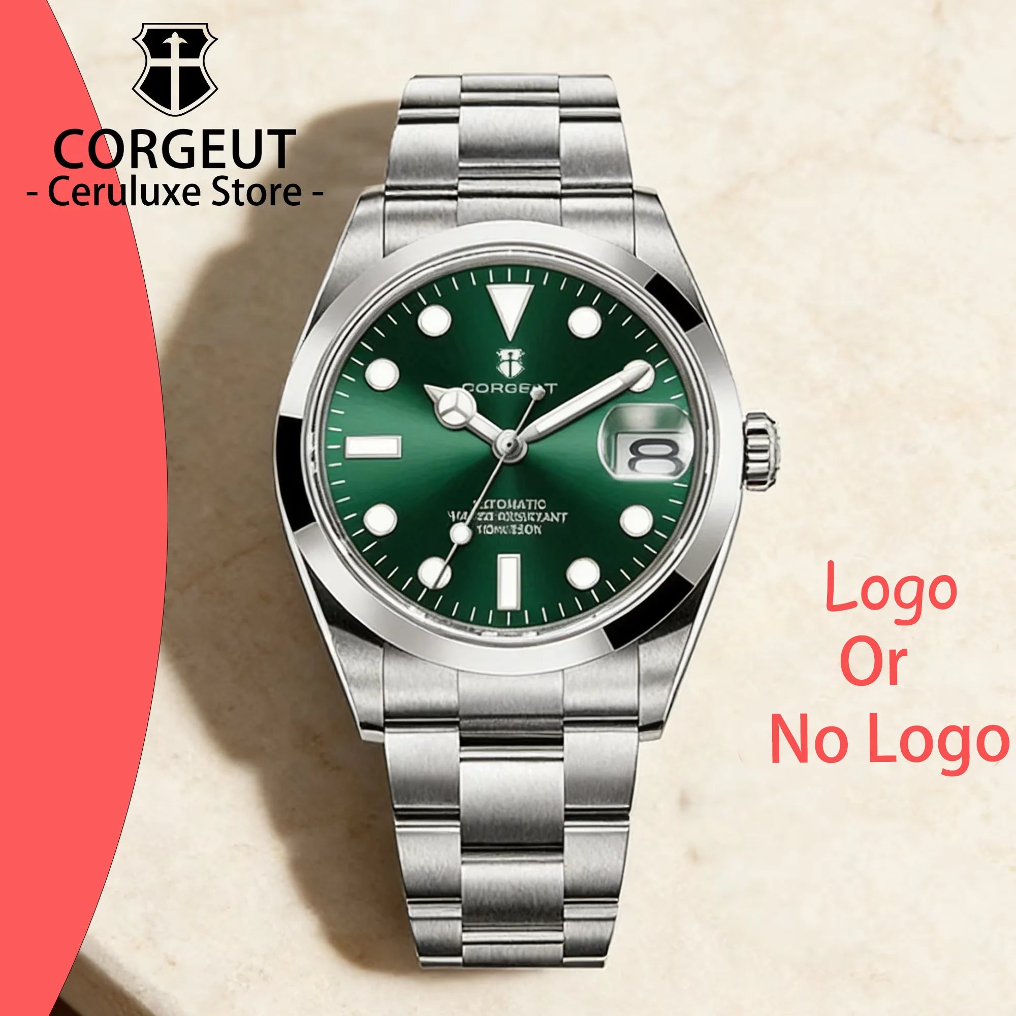 DateJust mod CORGEUT 36/39mm NH35 Miyota 8215 Automatic Luxury Sapphire 10Bar