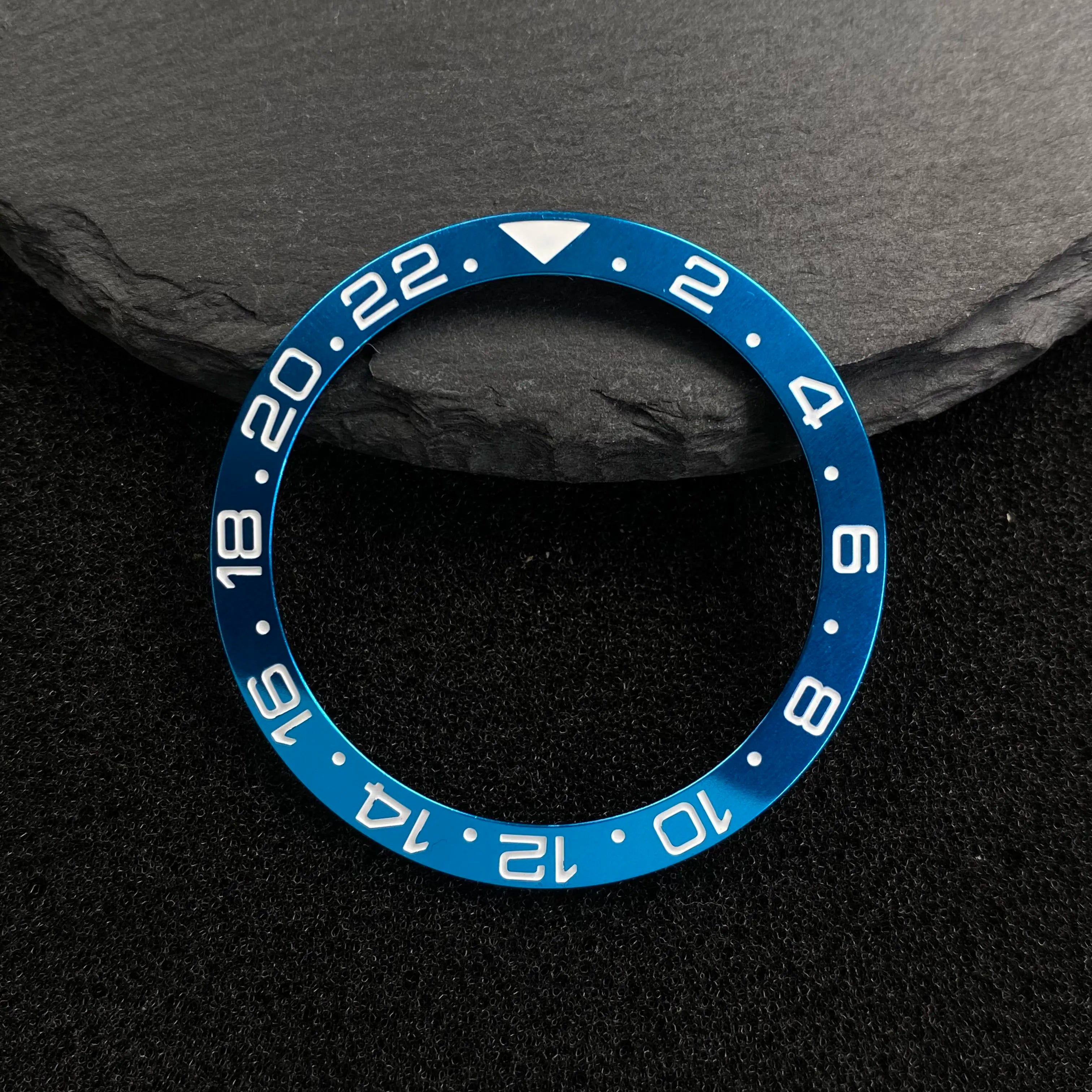 Submariner Bezel NH35 38mm bezel insert red Hands Watch Hands Blue Green Luminous Red Green Blue Hands For NH35/36/4R/7S Movement Watches Parts