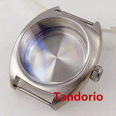 New 36mm Double Domed Sapphire Glass Solid Bronze Watch Cases NH35 Fit NH35 NH36 NH38 ETA2824 PT5000 Movement