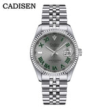 CADISEN C8211 Dayjust Dress Watch 38mm Miyota 8215 AR Sapphire 5Bar