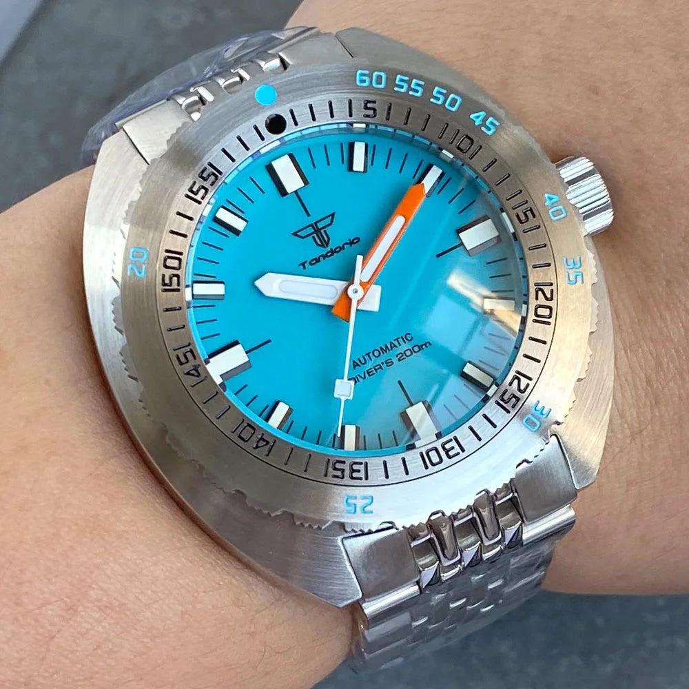 Tandorio 42mm Turtle Diver TD 269 Sapphir 20ATM  NH35 Automatic