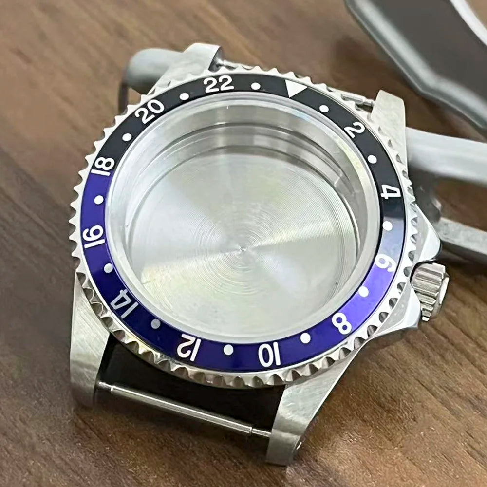 Retro Diver case 39mm,10bar waterproof stainless steel sapphire crystal case, suitable for NH34, NH35, NH36 mechanical movement accessories