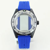 40mm Diver Case Stainless Steel Sapphire For Mod SPB149J1 NH34 NH35 NH36 NH70 4R36 Movement RubberStrap