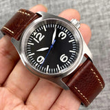 Tandorio pilot watch TD140S 36mm NH35A automatic sapphire 20bar