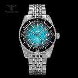 62mas Diver Mod Tandorio TD230S Fashion 40mm NH35 Automatic Texture Dial Radiation Date Sapphire 20ATM Diver Sapphire Luminous