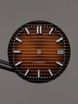 30mm 9015 Dial C3 Green Luminous Watch Faces For Modified Nautilus Miyota 9015 Movement Watch Replacement Accessories Repair Tool