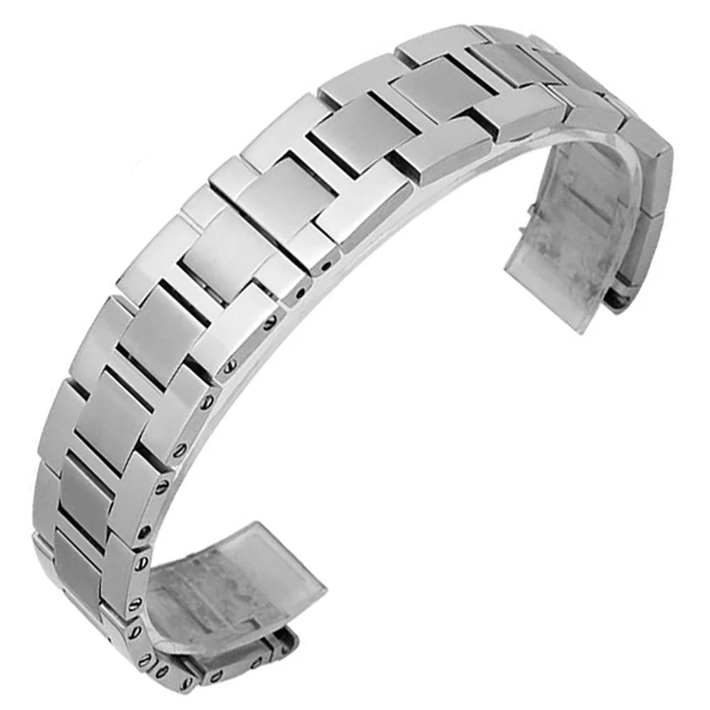 Women Tank Watch Case Roman Markers 27*35mm No Logo For Seiko VJ24 Quartz Movement Mod Parts