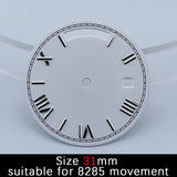 40MM M8285 Watch Case M8215 Watch 316L stainless steel strap Sapphire mirror and stainless steel case accessories for 8285 movement