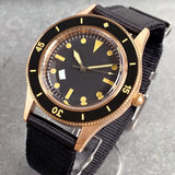 40mm MIYOTA 8215 Real Bronze Fifty FATHOMS Diver Tandorio TD234M Dome Sapphire 20ATM PT5000 NH35