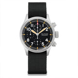 Militado ML1868KF Chronograph Watch  VK67 Quartz 10Bar 39MM Multifunction Military Watch BGW 9 Lume