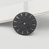 28.5mm NH35 Watch Dial Stone Grain NH36 Surface Diving Watch Using Modified Mechanical Watch Face Exquisite Dials