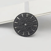 28.5mm NH35 Watch Dial Stone Grain NH36 Surface Diving Watch Using Modified Mechanical Watch Face Exquisite Dials