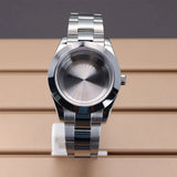Explorer Watch Case 36mm/39mm Silver Rose Gold yellow Gold Two tone Sapphire 316L stainless Steel For Nh35 Nh36 NH34 NH38 Nh70 Miyota 8215 8285Movement