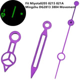 NH34 GMT Purple Watch Hands Fit NH34 NH35 NH36 Miyota8215 8205 821A ETA2824 2836 Movement Watch Accessories