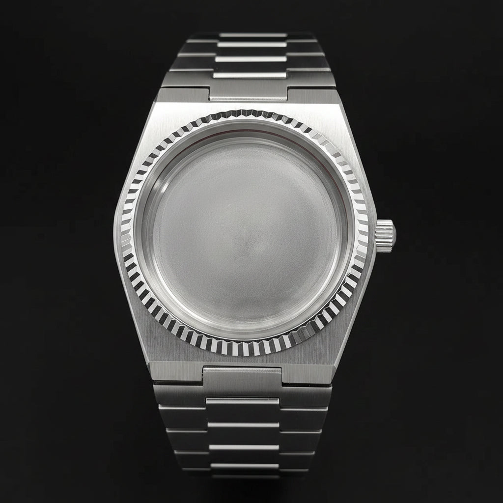 PRX Case For ETA 2824 PT5000 NH35 34 36 etc AUTOMATIC Polished Bezel Sapphire 10Bar Stainless Steel