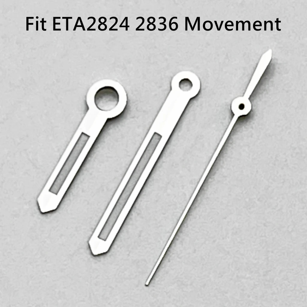 NH35 Hands Silver/Blue Watch Hands Fit NH35 NH36 PT5000 ETA2836 2824 DG2813 3804 Miyota8215 8205 821A Movement Watch Accessories