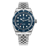 San Martin Diver SN0133 40mm NH35 Automatic AR Sapphire Bezel J-type Bracelet Waterproof 200m Swiss Lume