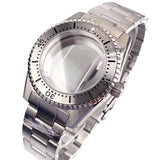 40mm new 62mas Watch Case 62MAS Case Type NH35A NH36 PT5000 ETA2824 Movement 316L Stainless Steel Diving Case 120 Click Circle 20ATM Parts