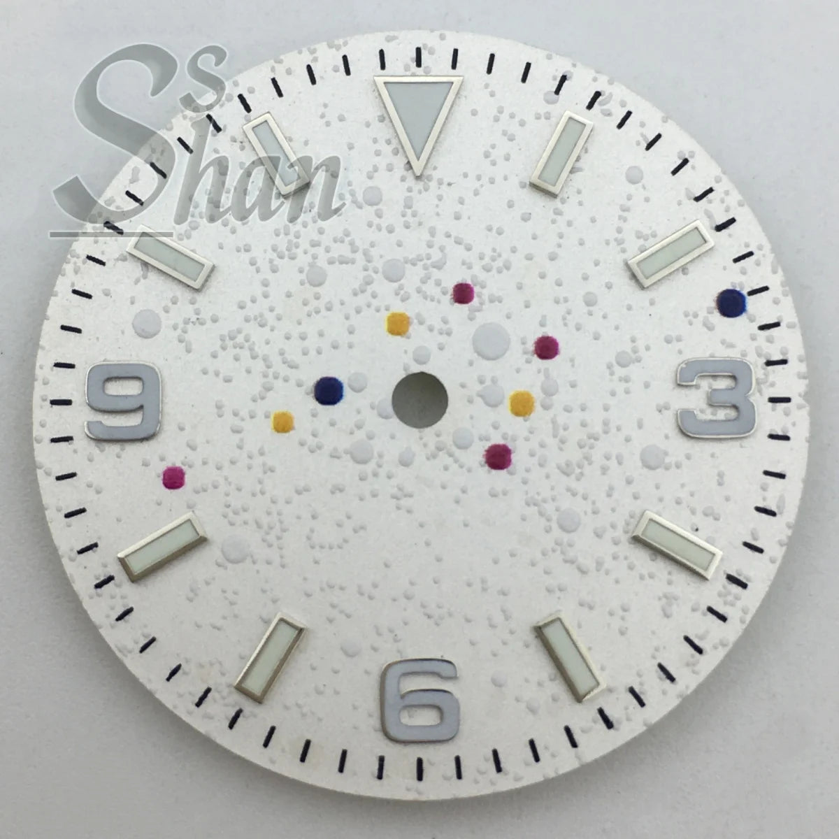 Explore watch dial 29mm dial with 369 digital stripe indices is suitable for the NH35 NH36 Miyota8215 821A ETA28242836 PT5000 DG2813 movement parts