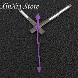 Black NH35 28.5mm Watch Dial Who Cares  With Lightning Second Hands For NH35 4R35 Movement Who Cares Lt's Already Late Replace Watch Dial