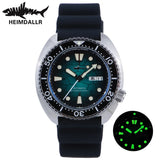 Sea Turtle Watch Heimdallr NH36 Automatic Abalone Luminous Orange Gradient Dial Sapphire  20Bar Captain Willard