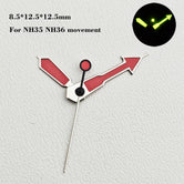 28.5mm NH35 watch dial Fit for NH34 NH35 NH36 automatic movement For SKX SRP Green Luminous Custom logo Watch Modification parts