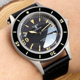 TA2 Titanium Fifty Fathoms Diver Tandorio TD223T Japan NH35 Miyota 8215 PT5000 20Bar Doned Sapphire Lumed Bezel