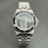 Retro Diver case 39mm,10bar waterproof stainless steel sapphire crystal case, suitable for NH34, NH35, NH36 mechanical movement accessories