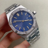 Diamon watch for Women 31mm Octogon AP Quartz Watch Japanese VJ24 5ATM Sapphire