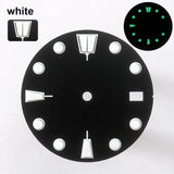 151 type of dials Submariner 28.5mm dial with calendar window suitable for NH35 movement luminous dial can support DIY dial customization name/logo