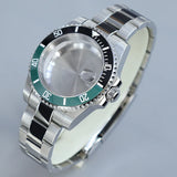 40MM Submariner watch case Eta2824 Sw200 PT5000 Sloping Bezel Sapphire GMT Yacht Master