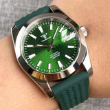 Tandorio 36mm NH35A Explorer Business watch 200M Sapphire TD195