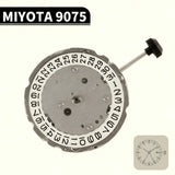 Original Japan Miyota 9075 Gmt Movement Four Hands Automatic Movement 24 Jewels High Accuracy