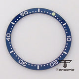 62mas Bezel 39mm*33mm Watch Bezel Insert Ceramic/Aluminum Material Black/Blue/Green/Silver Watch Spare Parts Fit
