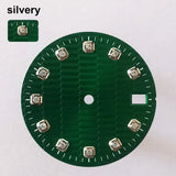 151 type of dials Submariner 28.5mm dial with calendar window suitable for NH35 movement luminous dial can support DIY dial customization name/logo