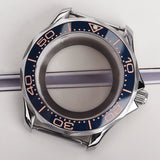 41mm Seamaster Watch Case 316 Stainless Steel 100M Waterproof for NH35 NH36 NH38 Movements 31mm Dial Watch Accessories