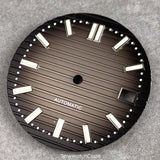 Nautilus Dial For NH35 movement NH36 NH38 NH70 NH71 NH72 29.2mm green Luminous Hands set