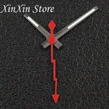 Black NH35 28.5mm Watch Dial Who Cares  With Lightning Second Hands For NH35 4R35 Movement Who Cares Lt's Already Late Replace Watch Dial