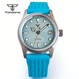 Sunburst Aviator Watch Tandorio TD104Z 20BAR Sapphire 36mm Pilot Textured Face Miyota8215 PT5000 TMI NH35  Movt