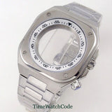 42mm Br-05 Watch Case Rotating Chapter Ring for NH35A NH36A NH34 ETA2824 PT5000 etc Square Case Sapphire Glass Back 10ATM