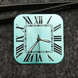 Square NH35 Watch Dial Set NH35 Roman Numeral Dial + Watch Needle New Square Watches Accessories for NH35 NH36 Movement