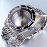 62MAS Watch case 41mm Diving Watch Case 300m Waterproof Sapphire Crystal Glass For NH34 NH35 NH36 NH38 ETA2824 Movement