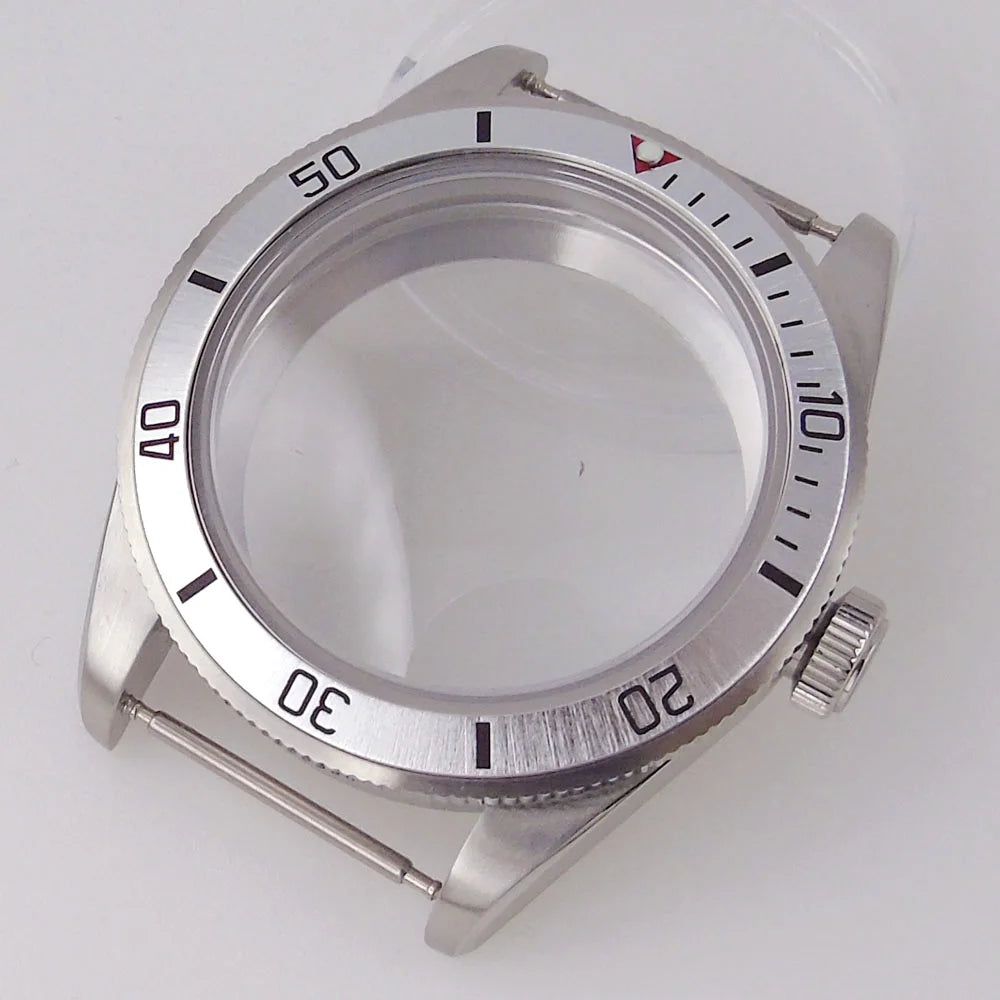 39mm Dive Watch Case BB58 Mod 20BAR Waterproof Dome Sapphire Glass 39mm Black Bay Watch Case for NH34 NH35 NH36 NH70 ETA2824 PT5000 Watch Parts