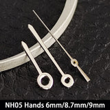 33mm Santos Watch Case For Women Small Size NH05 AUTOMATIC Stainless Steel Square Sapphire 5Bar