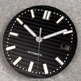Nautilus Dial For NH35 movement NH36 NH38 NH70 NH71 NH72 29.2mm green Luminous Hands set