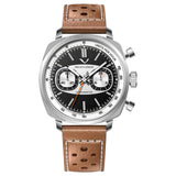 38MM Square VK64 Watch Specht & Söhne Chronograph Sapphire Crystal 50ATM